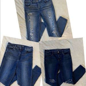 Bundle of 3 American Eagle jeans
